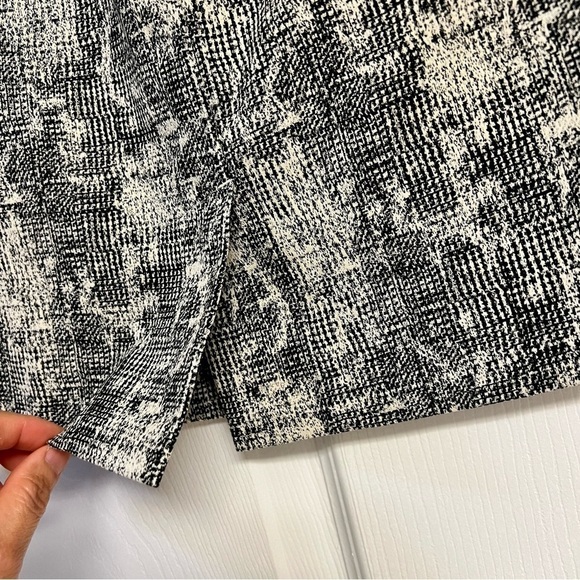 M.M. LAFLEUR The Noho Low Rise Cubist Jacquard Skirt women’s size 10 - Picture 8 of 10